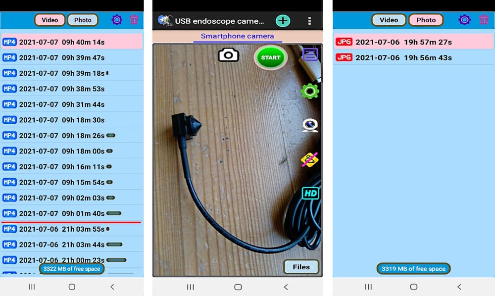 USB Endoscope app