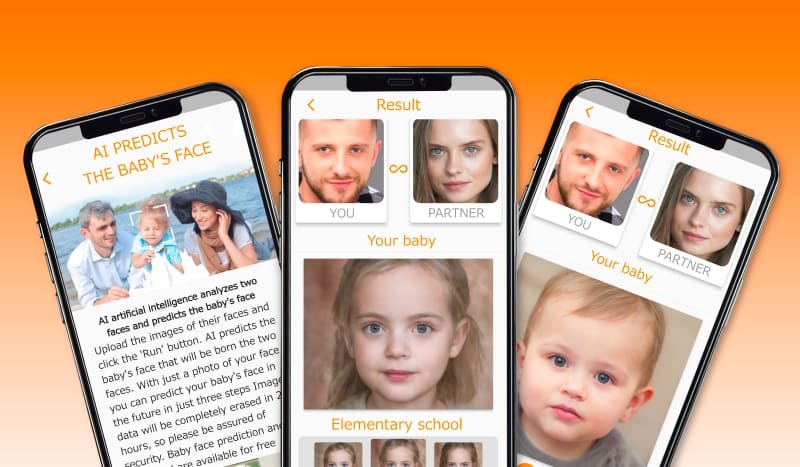 babyAC — нейросеть, позволяющая сгенерировать будущего ребёнка по фото родителей