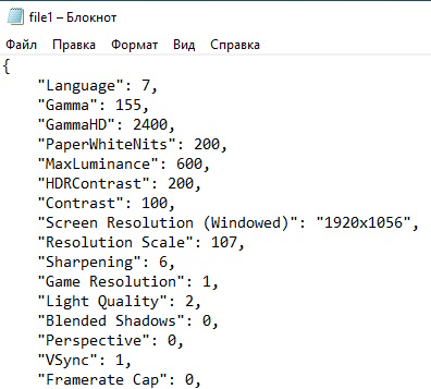 редактирование json